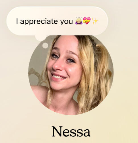 Headshot of Nessa smiling. Links to her SpoilMe wish list